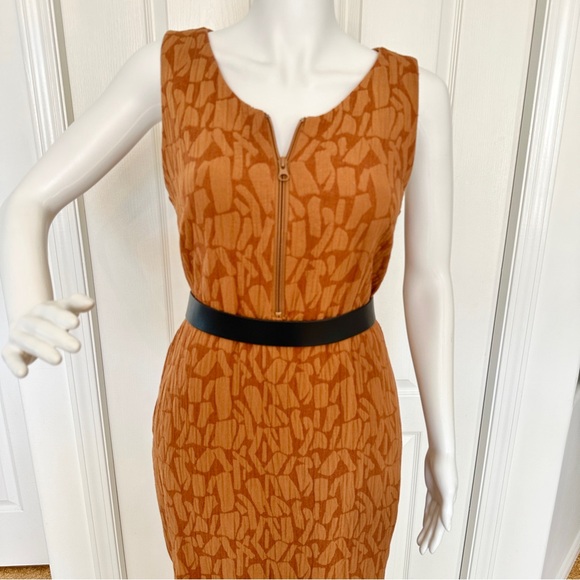 Smash + Tess Coffee Date Midi Sheath Dress (M) - Picture 4 of 11